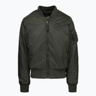 Herrenjacke Pitbull Hacket Washed Bomber dark green
