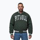 Herrenjacke Pitbull Jupiter Padded Baseball dark green