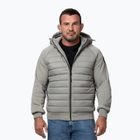 Herrenjacke Pitbull Palomar Padded Hooded Hybrid dusty salvia