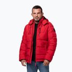 Herren Winterjacke Pitbull Piedmont Quilted Hooded fluorescent/red