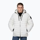 Herren-Winterjacke Pitbull Crestline Padded Hooded off white