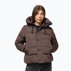 Damen Winterjacke Pitbull Amalia Padded Hooded dark chocolate