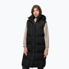 Damenweste Pitbull Ashley Padded Hooded Long black