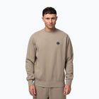 Herren Sweatshirt Pitbull Small Logo Crewneck pale sand