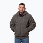 Herren Kapuzenjacke Pitbull Galaxy Hooded Zip taupe