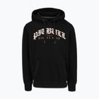 Herren Hoodie Pitbull Tattoo Hooded black