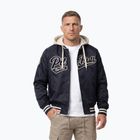 Herrenjacke Pitbull Mason San Diego Baseball Hooded dark navy/beige