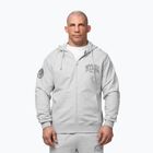 Herrenpullover Pitbull Badger Hooded Zip grey/melange