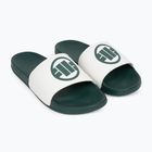 Herren-Badelatschen Pitbull Logo bottle green
