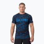Herren-Rashguard Pitbull Hex Camo Hilltop Rashguard blue