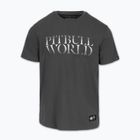 Herren-Shirt Pitbull World graphite