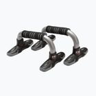 Liegestützgriffe Body Sculpture Bb 632 black/silver