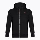 Herren Octagon Zip Stripe Hoodie schwarz