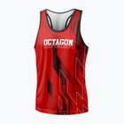 Herren-Tanktop Octagon Diamond rot