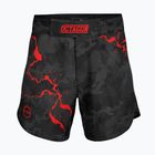 Herren Trainingsshorts Octagon Marble Camo MMA camo rot