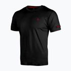 Herren-Shirt Octagon Small Logo black/red