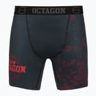 Herren Trainingsshorts Octagon Legion Grunge schwarz/rot
