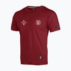 Herren-Shirt Octagon Legion LO burgundy