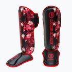 Schienbeinprotektoren Octagon Legion Flower black/red