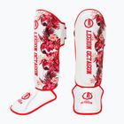 Schienbeinprotektoren Octagon Legion Flower white/red