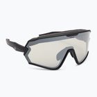 Tripout Infinity schwarz/dunkelsilberne phototrope Sonnenbrille