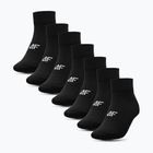 Herrensocken 4F M223 7er-Pack tiefschwarz