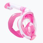 Kinder-Vollgesichtsmaske zum Schnorcheln AQUASTIC rosa SMK-01R