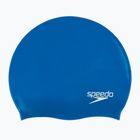 Speedo Plain Flat Silikon Kinder Badekappe blau 8-709931959