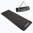 TREXO NBR 15 mm Gymnastikmatte mit Gurt schwarz