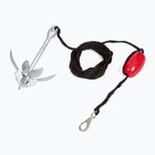 Anker für Jet-Ski, Kajak/SUP AQUASTIC 1,5 kg 7,6 m silver