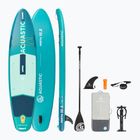 Set Paddleboard SUP aufblasbar AQUASTIC Perth 10'8" allround green
