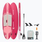 Set Paddleboard SUP aufblasbar AQUASTIC Compact 9'6" pink