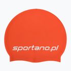 Schwimmkappe SPORTANO silicone orange