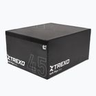Klappbare Plyometriekiste TREXO 45 cm schwarz
