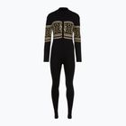 Damenoverall Woolcano SWT1095 Czarny/Kremowy