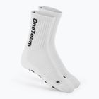 Kinder-Fußballsocken OneTeam Precision Grip non-slip 2-pack white