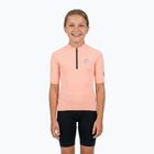 Kinder-Fahrradtrikot ATTABO TEVRA JR mit kurzem Reißverschluss, rosa