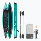 AQUASTIC Cortez 13'9" 420 cm grünes aufblasbares 2-Personen-Hochdruck-Kajak
