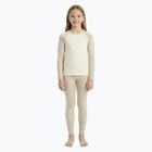 Kinder Thermounterwäsche-Set WOOLCANO Merino SET0982 beige