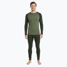 Herren-Thermounterwäsche-Set WOOLCANO Merino thermoaktiv SET0978 khaki