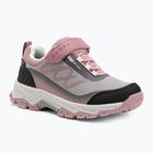 Kinder-Trekking-Schuhe KADVA Rocky Trail Low WaterProof Softshell grau