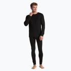 WOOLCANO Merino Herren Thermo-Unterwäsche-Set SET0540 schwarz