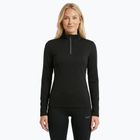 Damen Thermo-Sweatshirt WOOLCANO Merino TOP0545 schwarz
