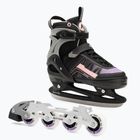 ATTABO Bladeroll Kinder Inline-Skates verstellbar schwarz/lila