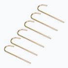 HUMBAKA Universal-Anker für Trampolin 10 ft 6 Stück gold