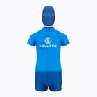 Kinderschwimmset AQUASTIC UV 50+ UPF Marimo JRB navy blau/blau