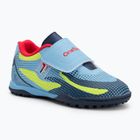 Fußballschuhe Kinder OneTeam Robero Junior TF Blau/Dunkelblau