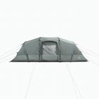 Aufblasbares 8-Personen Campingzelt KADVA AIRcamp 8.44 grün