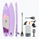 Set Paddleboard SUP aufblasbar AQUASTIC Touring 11'6" purple