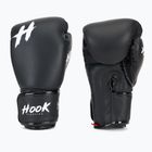 Boxhandschuhe HOOK FIGHTING Ready To Spar mit Fütterung Schwarz
